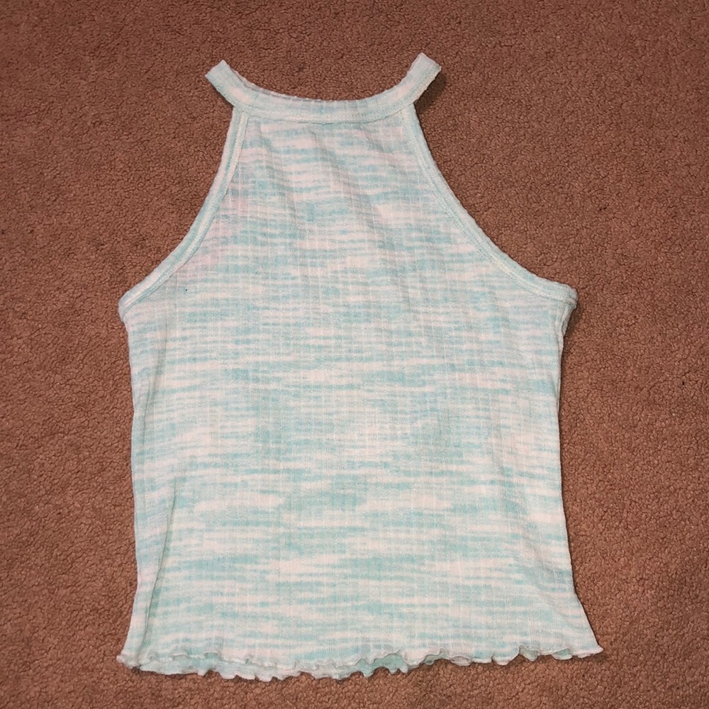 High neck tank top
